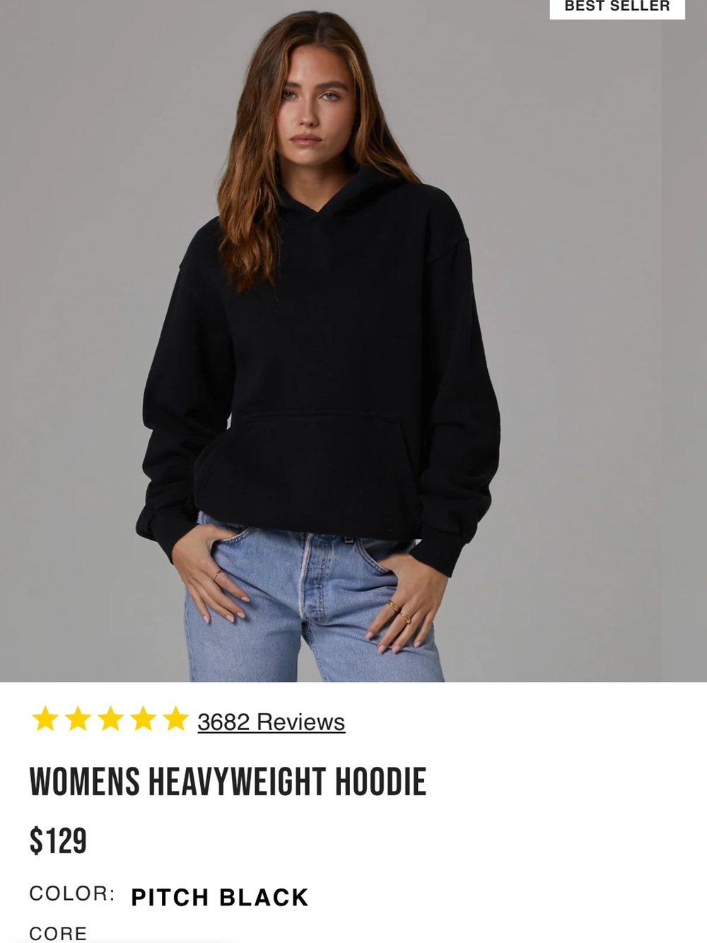 Talentless black hoodie SZXS clean quality heavy hoodie